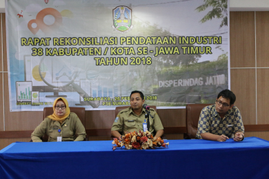 Rekonsiliasi Pendataan Industri Jawa Timur Tahun 2018