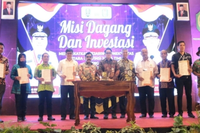 Misi Dagang dengan Kalimantan Barat Jadi Strategi Jawa Timur Tingkatkan Perdagangan Antar Daerah