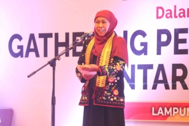 Pelaksanaan Kegiatan Gathering Penguatan Pasar Antar Daerah di Provinsi Lampung